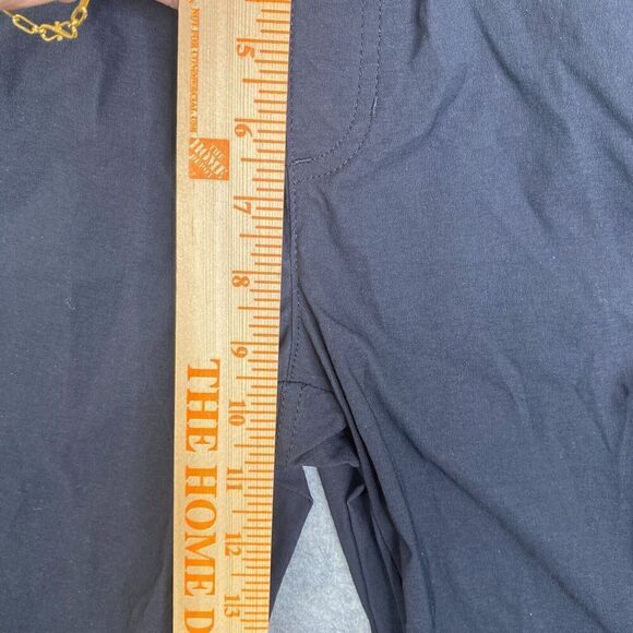 Eddie Bauer Departure Ankle Pants Black Size 8 Travel Outdoor Casual Work - Picture 5 of 11